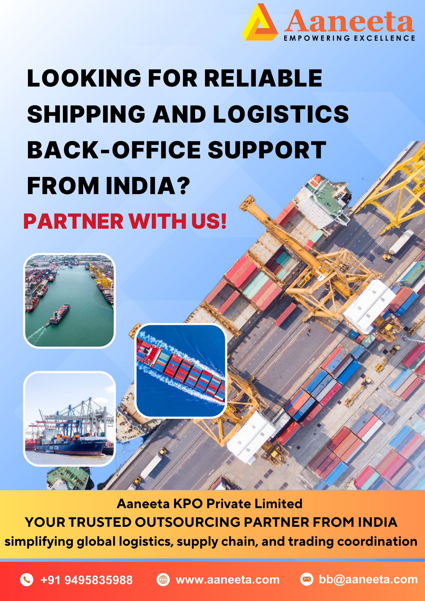 Read more about the article Why Smart Freight Forwarders Are Outsourcing Logistics Back-Office Support to India