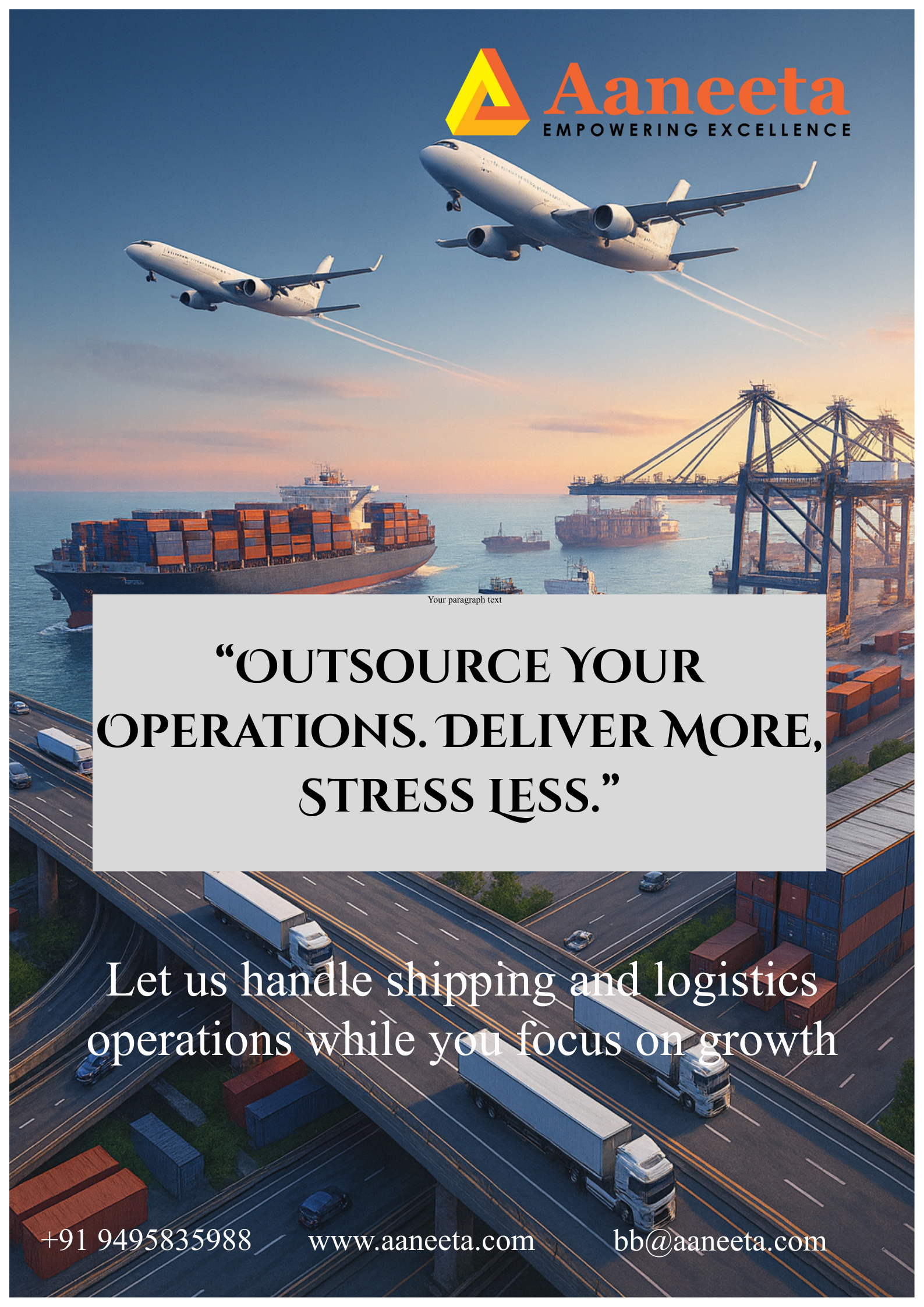 Read more about the article Outsource Your Operations. Deliver More, Stress Less.
