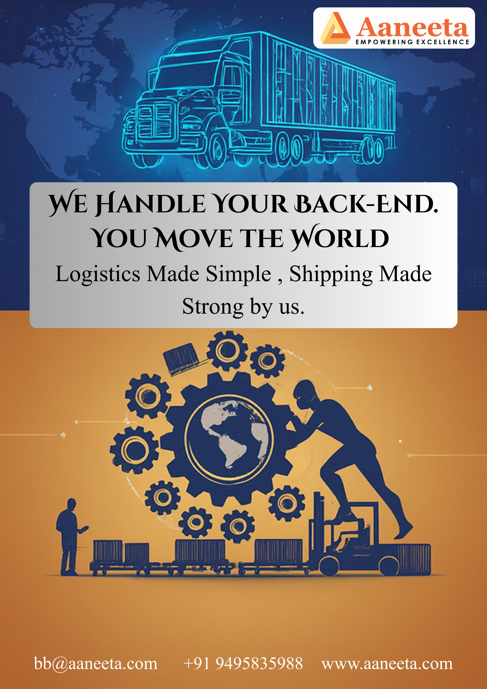 You are currently viewing We Handle Your Back-End. You Move the World — The Power of Smart Logistics in a Fast-Moving Global Market