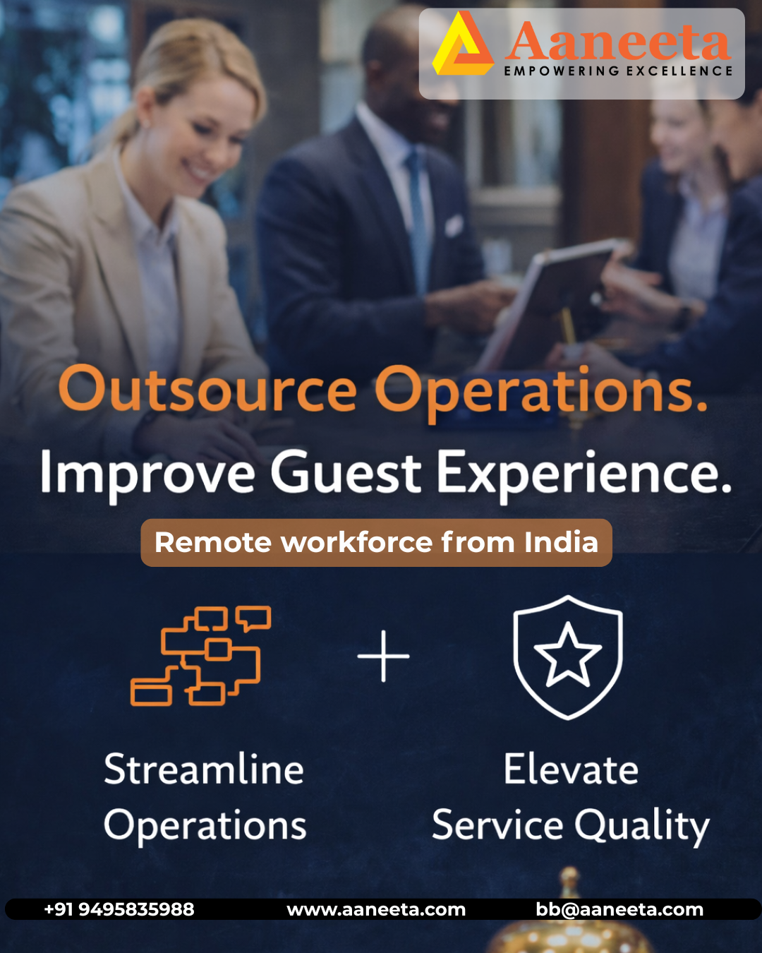 You are currently viewing Outsource Operations. Improve Guest Experience.