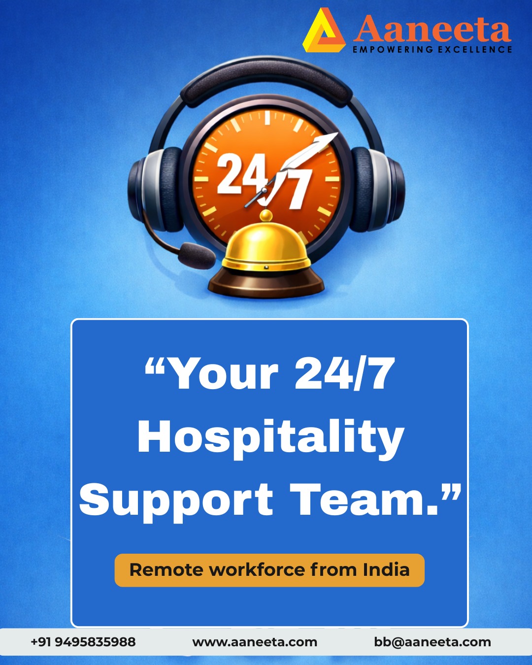 Read more about the article 24/7 Hospitality Support: Powering Seamless Guest Experiences