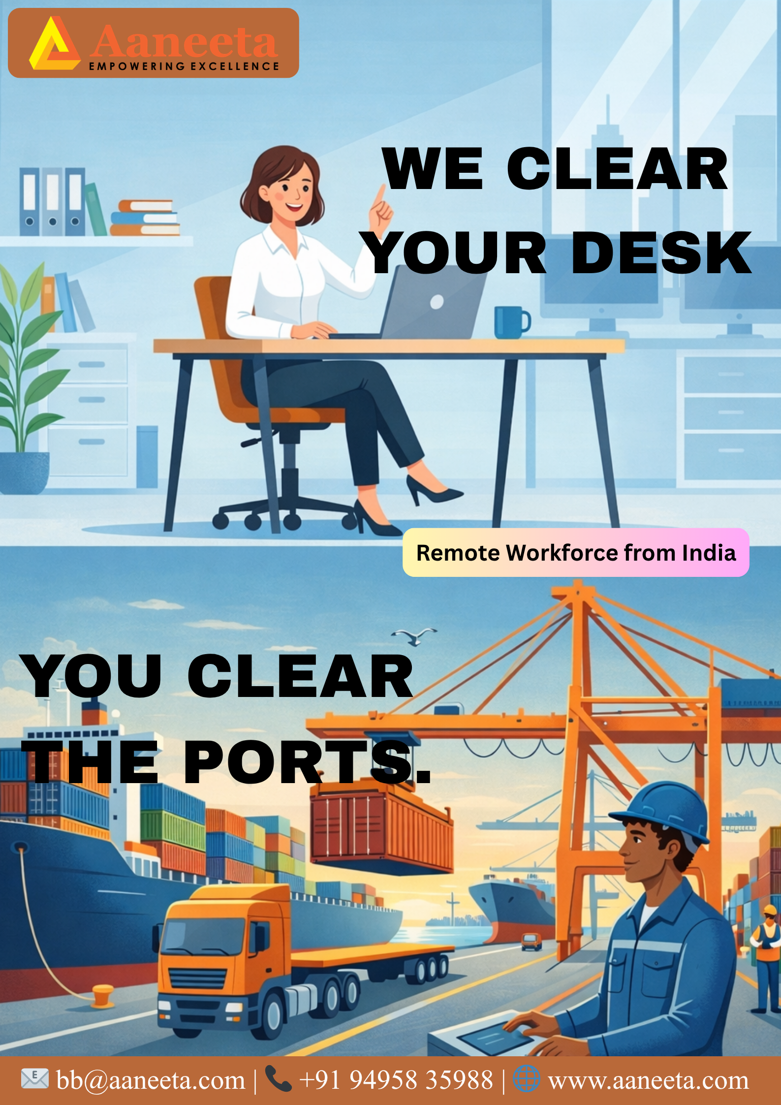 You are currently viewing We Clear Your Desk. You Clear the Ports.