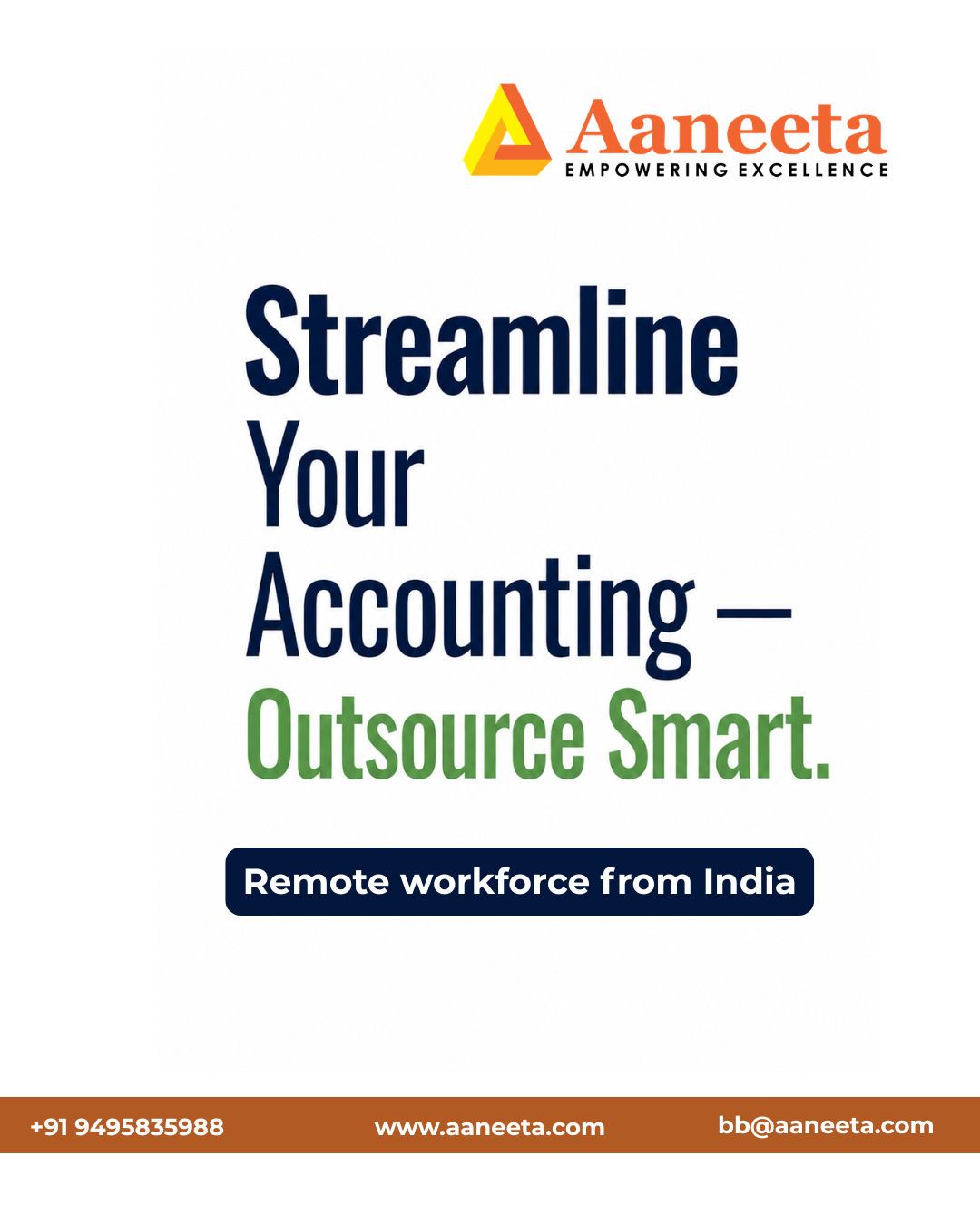Read more about the article Streamline Your Accounting — Outsource Smart