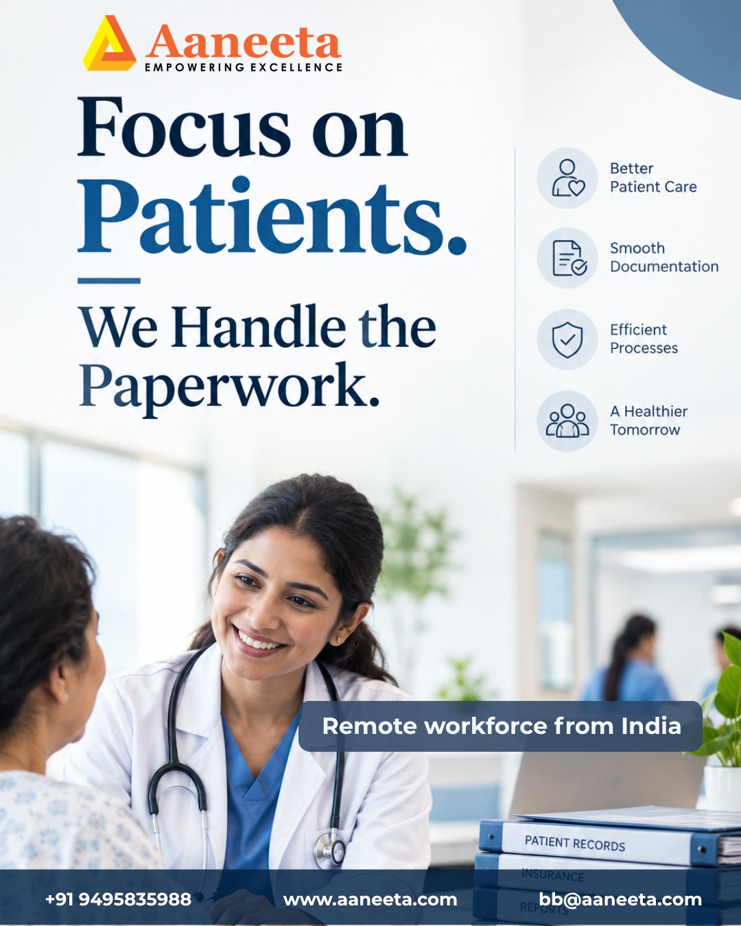 You are currently viewing Focus on Patients. We Handle the Paperwork.